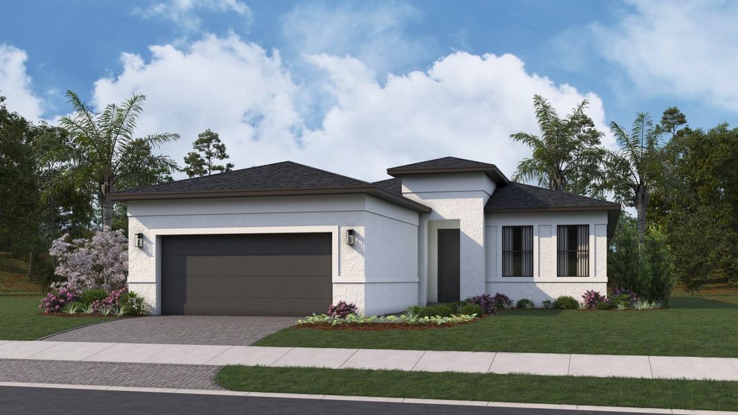 Transitional with Front Load Garage Transitional with Front Load Garage