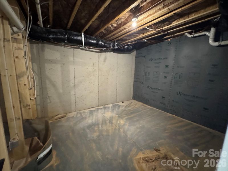 In-progress construction of a new home in Robinson Oaks, Gastonia, NC (Image 30).