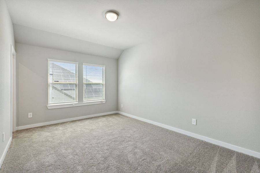 Bedroom in the Henley home plan by Trophy Signature Homes – REPRESENTATIVE PHOTO Bedroom in the Henley home plan by Trophy Signature Homes – REPRESENTATIVE PHOTO