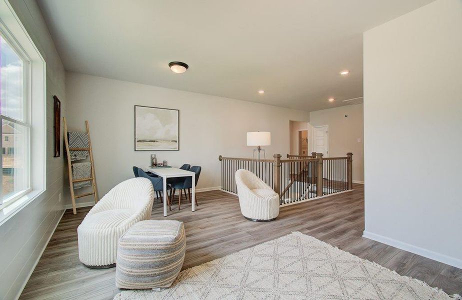 Furnished interior view inside a new home in Pinecrest Ridge, Dacula (Image 6).