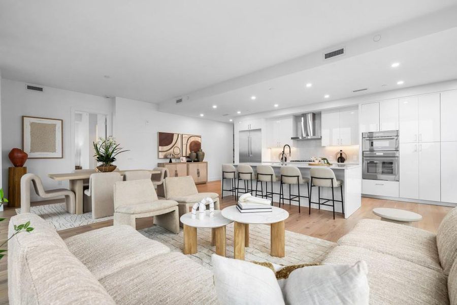 Furnished interior view inside a new home in The Dillon Buckhead, Atlanta (Image 18). Furnished interior view inside a new home in The Dillon Buckhead, Atlanta (Image 18).