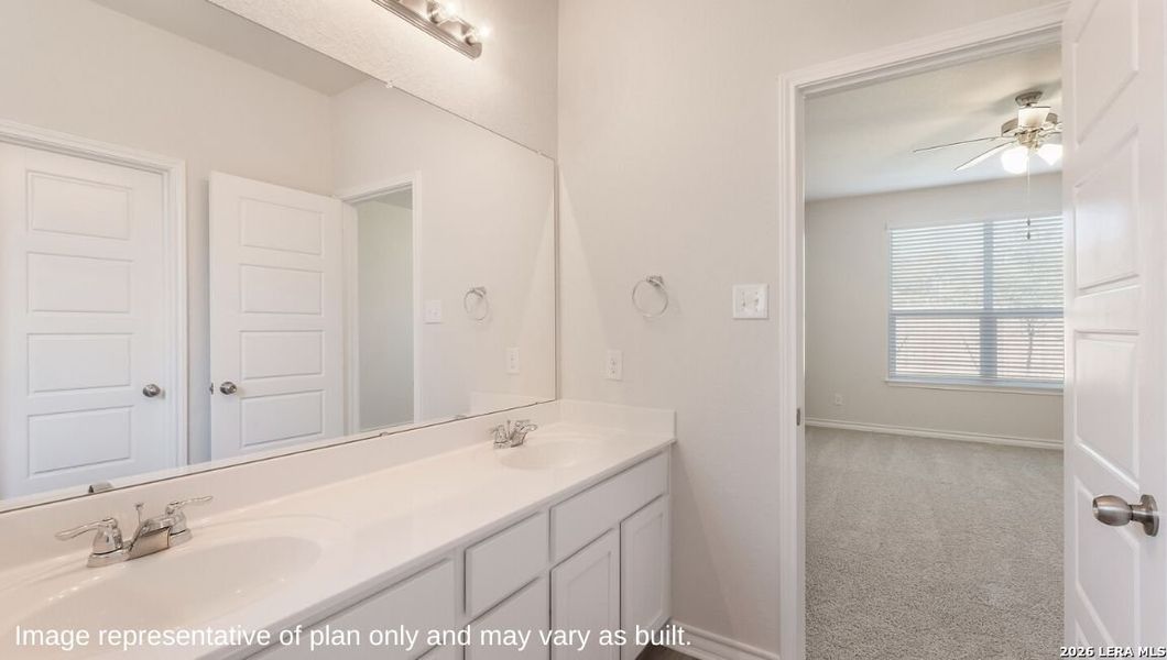 Furnished interior view inside a new home in Veranda, San Antonio (Image 5).