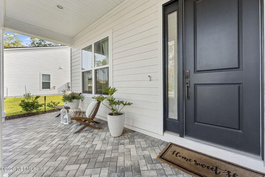 Exterior details and patio area of a home in , St. Johns (Image 26). Exterior details and patio area of a home in , St. Johns (Image 26).