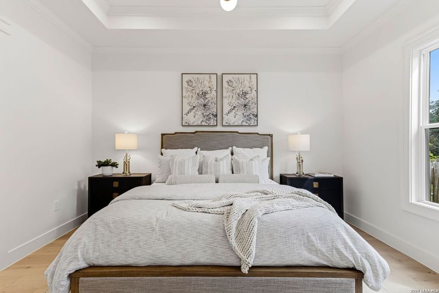 Furnished interior view inside a new home in , San Antonio (Image 12).