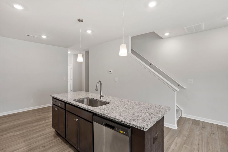 Furnished interior view inside a new home in Renaissance at White Oak, Garner (Image 9).