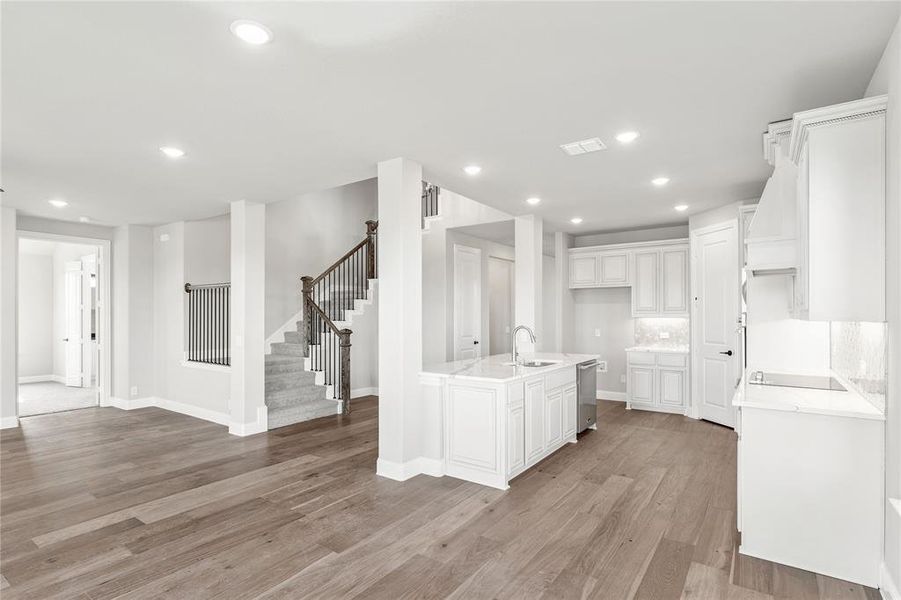 Furnished interior view inside a new home in Crystal Lake Estates, Red Oak (Image 8).