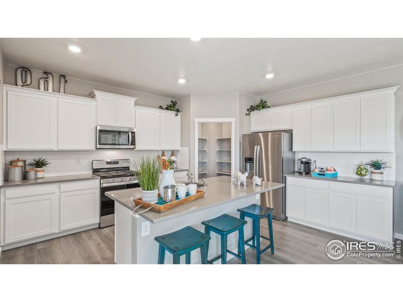 Furnished interior view inside a new home in , Fort Collins (Image 6).