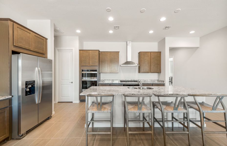 Representative furnished interior of a home built from the Livorno by Pulte Homes in Legado West, Gilbert (Image 18).