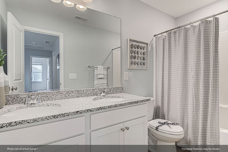 Furnished interior view inside a new home in Braxton Place, Moore (Image 14).