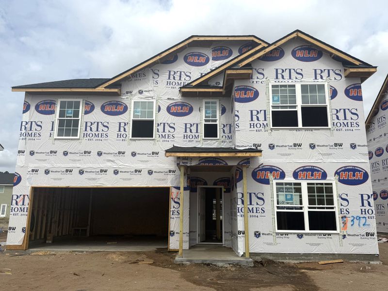 In-progress construction of a new home in Tranquil South, Hinesville, GA (Image 6). In-progress construction of a new home in Tranquil South, Hinesville, GA (Image 6).