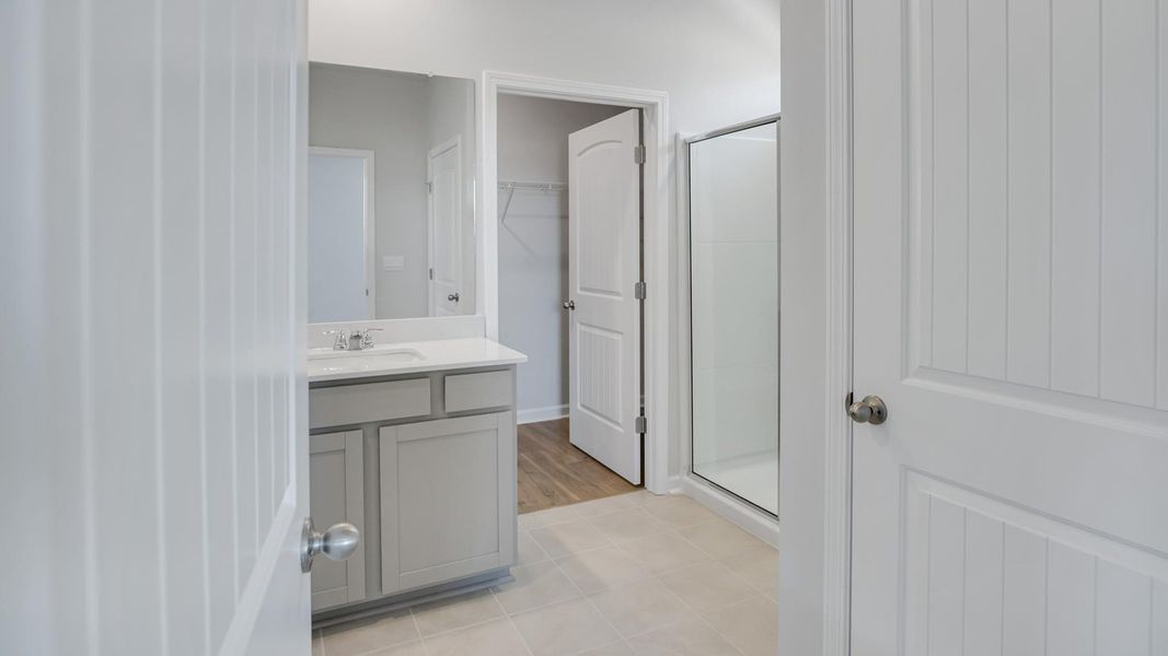 Furnished interior view inside a new home in Legacy Farms, White House (Image 8).