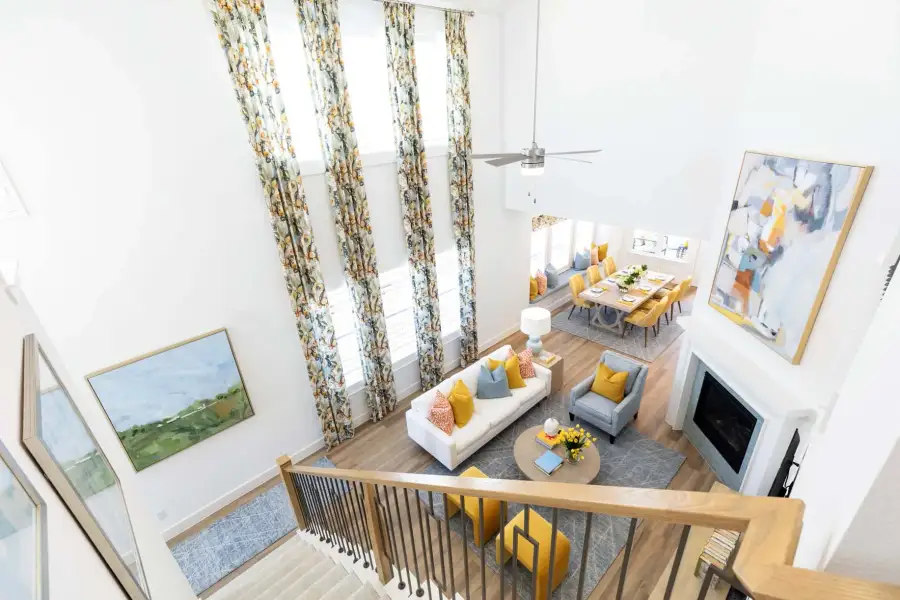 Representative Family Room - some options shown