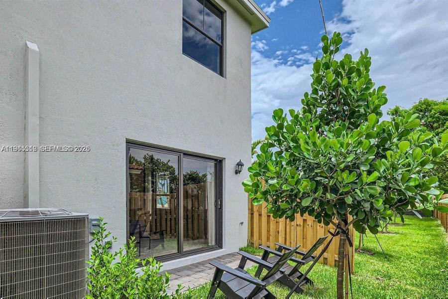 Exterior details and patio area of a home in , Florida City (Image 2). Exterior details and patio area of a home in , Florida City (Image 2).