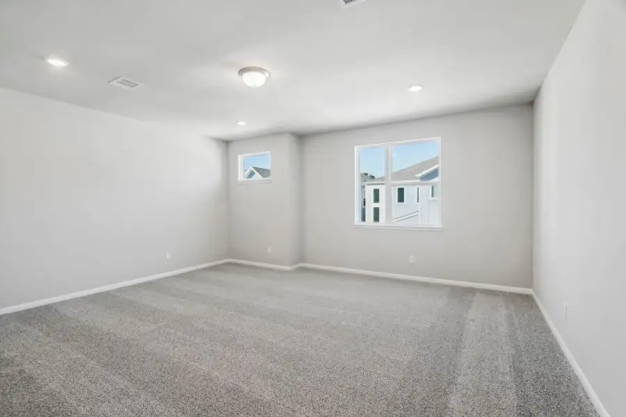 Spacious, unfurnished interior of a new home in Bridge Creek Village - Luxe Series, Cypress (Image 10).