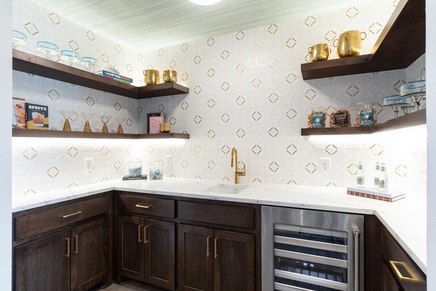 Representative Game Room Kitchen - some options shown