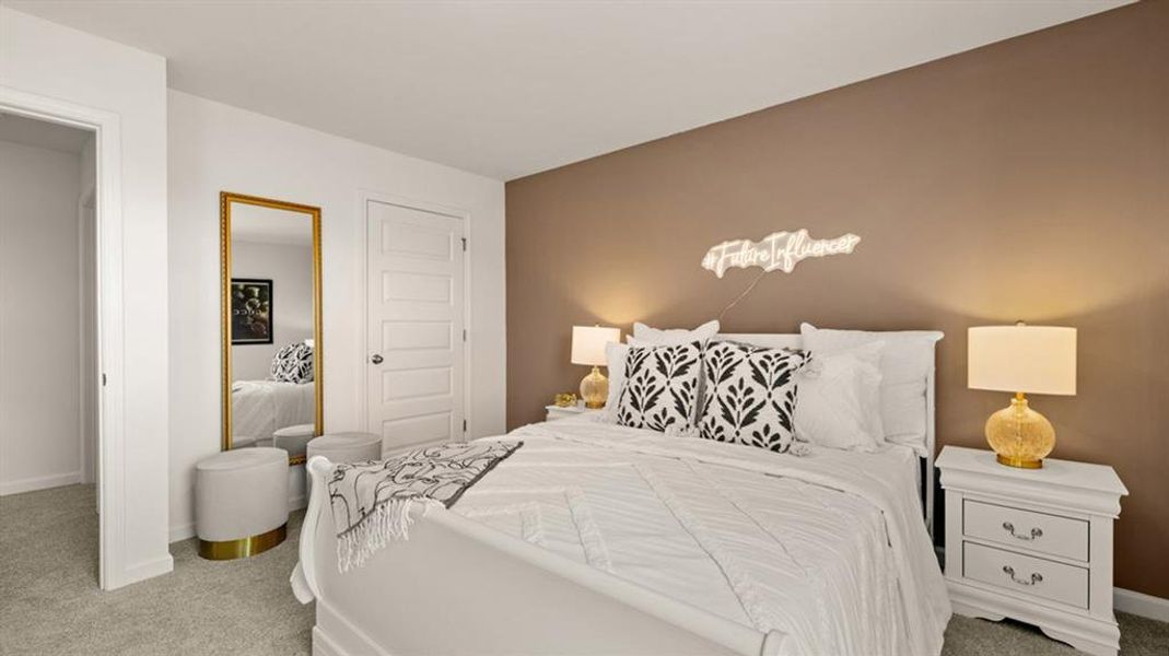 Furnished interior view inside a new home in Fox Crossing, Griffin (Image 15).