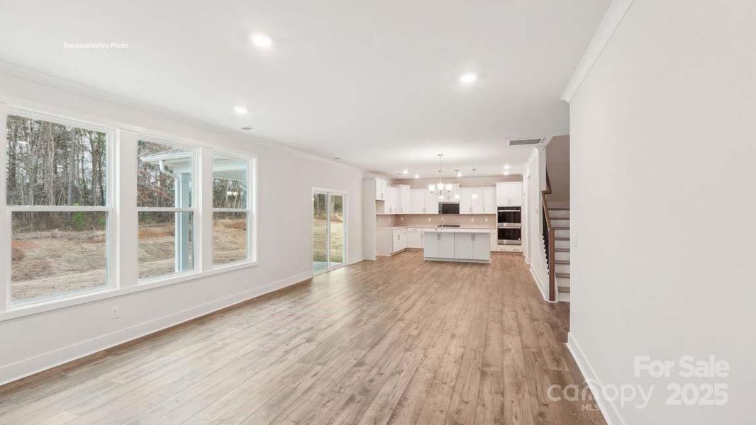 Spacious, unfurnished interior of a new home in Westport, York (Image 36).