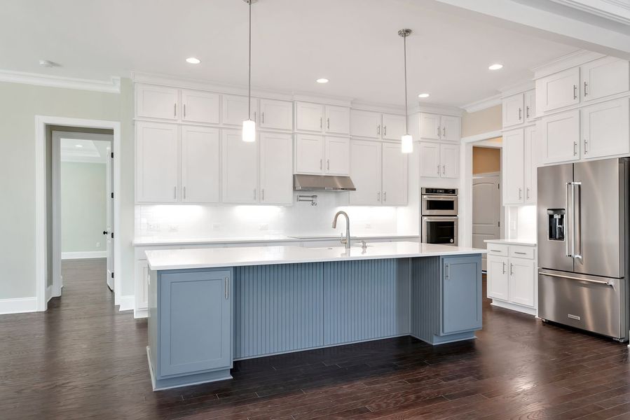 Representative furnished interior of a home built from the Princeton by Greybrook Homes in Harbor Watch, Statesville (Image 10).