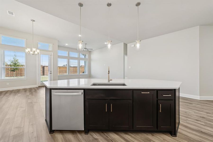 Furnished interior view inside a new home in Mantua Point Classics, Van Alstyne (Image 7). Furnished interior view inside a new home in Mantua Point Classics, Van Alstyne (Image 7).