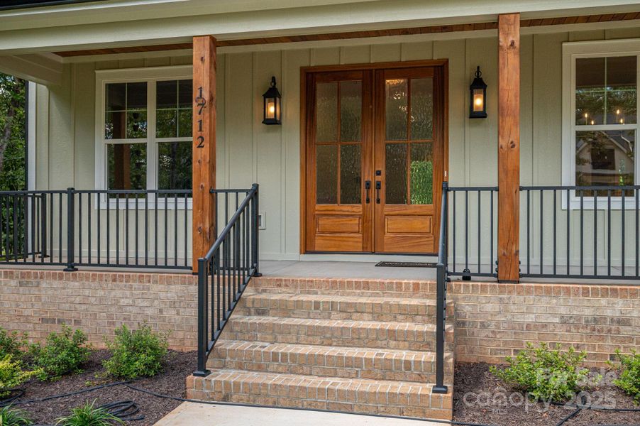 Front exterior of a new home in , Lincolnton, NC, highlighting curb appeal (Image 24).