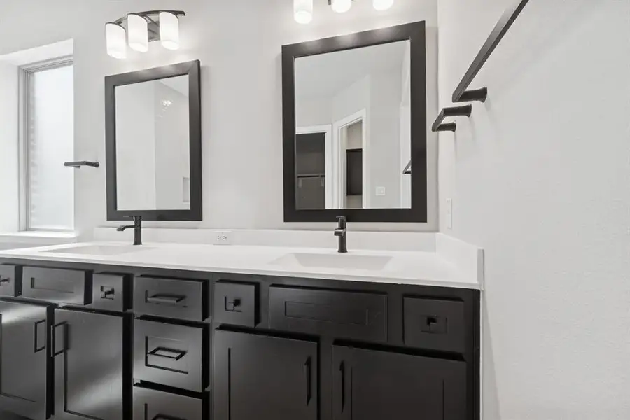 Furnished interior view inside a new home in South Pointe  Village Series, Mansfield (Image 8).