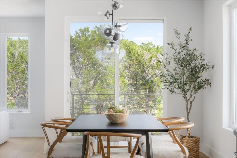 Furnished interior view inside a new home in , Austin (Image 7).