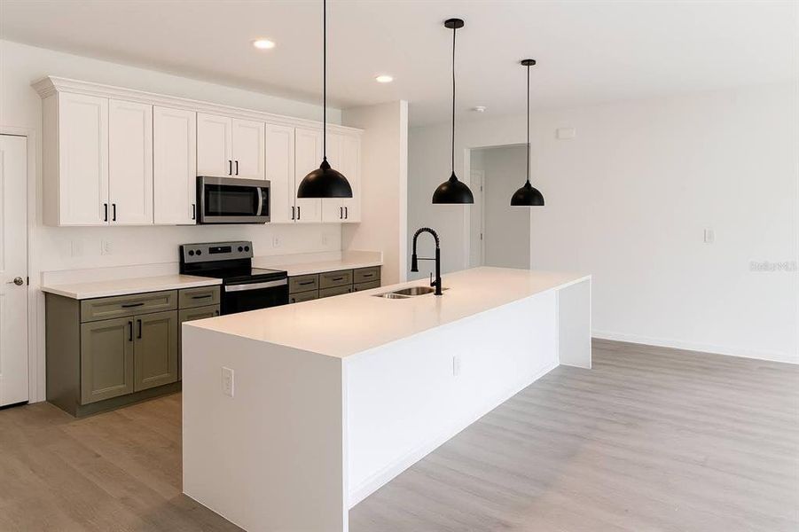 Furnished interior view inside a new home in , Kissimmee (Image 5).