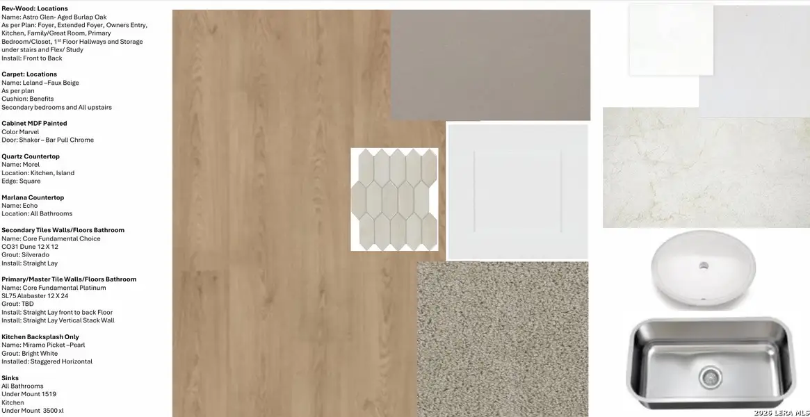 Sample of building materials used in homes in Lone Oak, San Antonio (Image 4). Sample of building materials used in homes in Lone Oak, San Antonio (Image 4).
