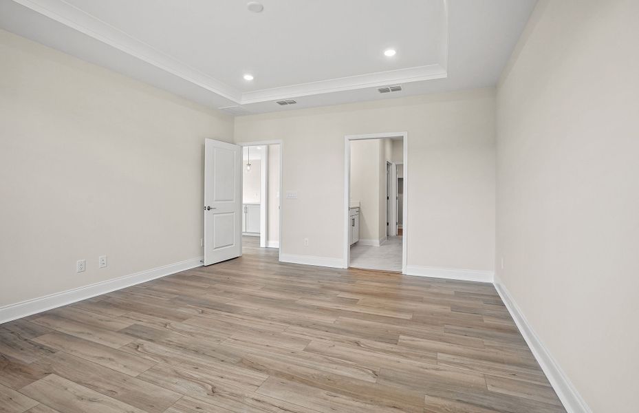 Spacious, unfurnished interior of a new home in Carolina Riverside, Belmont (Image 30).