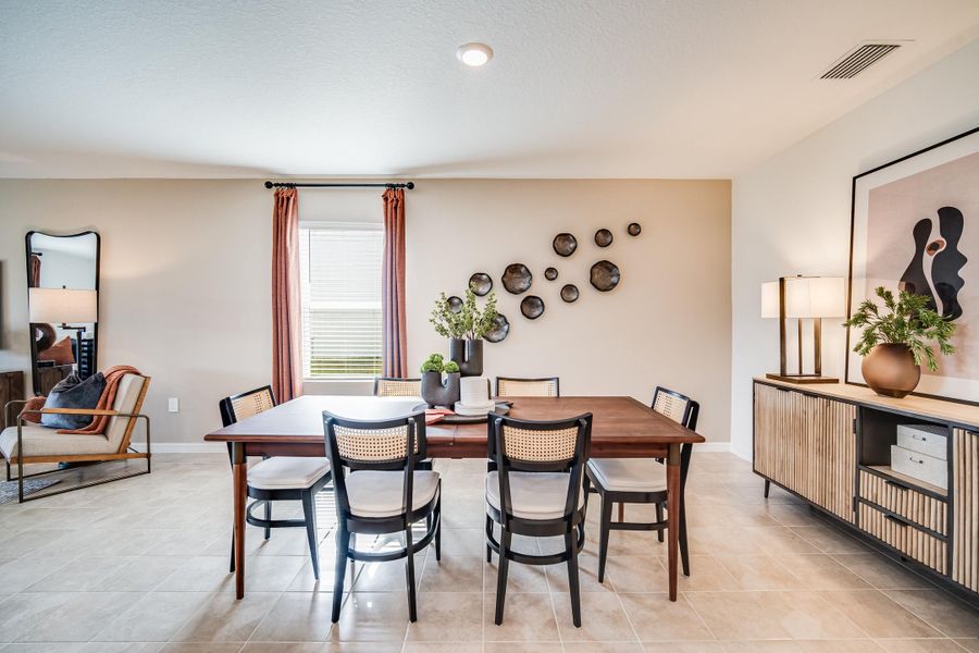 Furnished interior view inside a new home in Palm Wind, Hudson (Image 12).