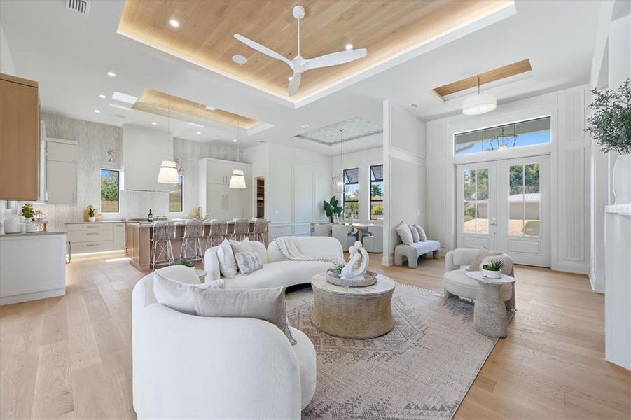 Furnished interior view inside a new home in , Sarasota (Image 6).