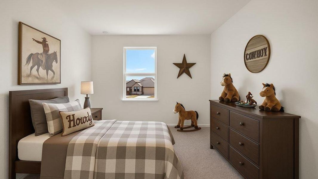 Furnished interior view inside a new home in River Ranch Meadows, Dayton (Image 4).