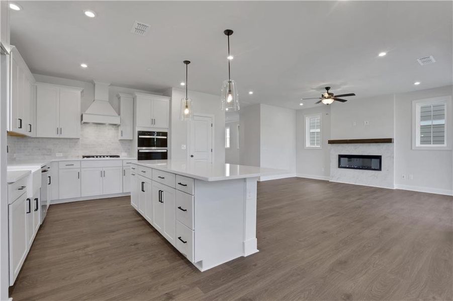 Furnished interior view inside a new home in Poppy at GreenHouse, Marietta (Image 8).