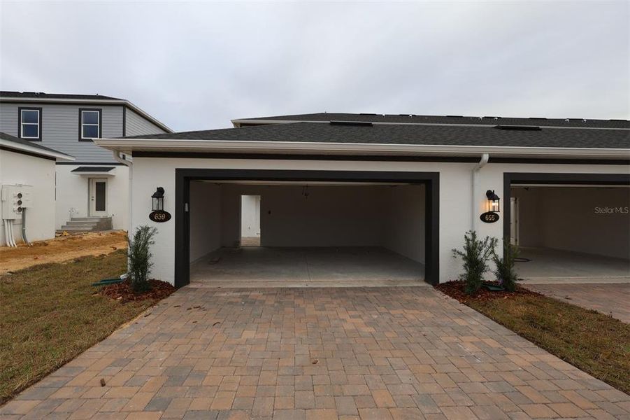 Exterior details and patio area of a home in Emerson Pointe, Apopka (Image 4).