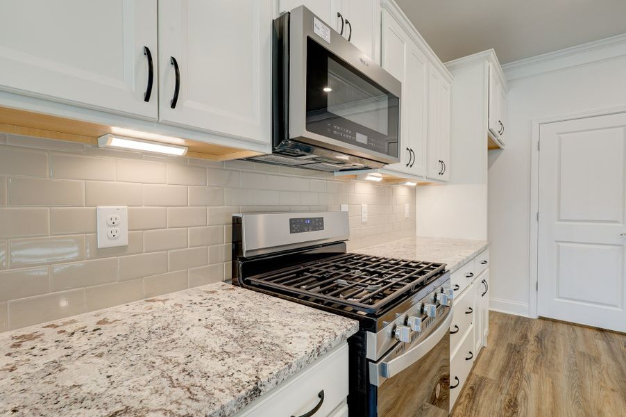 Representative furnished interior of a home built from the Magnolia by McKee Homes in The Walk at East Village, Clayton (Image 4). Representative furnished interior of a home built from the Magnolia by McKee Homes in The Walk at East Village, Clayton (Image 4).