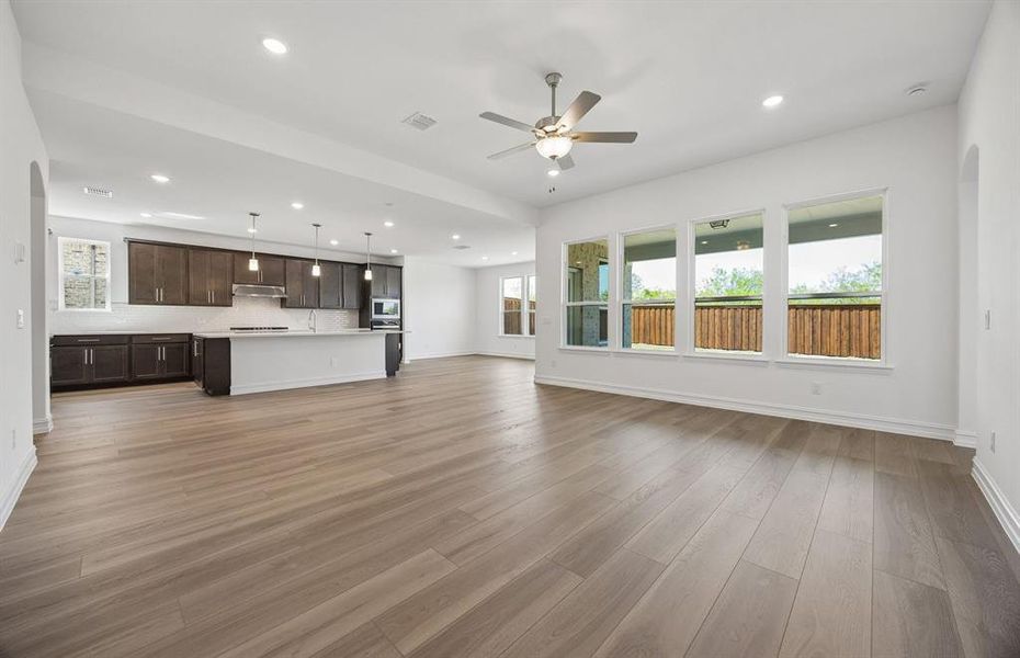 Open concept main living area