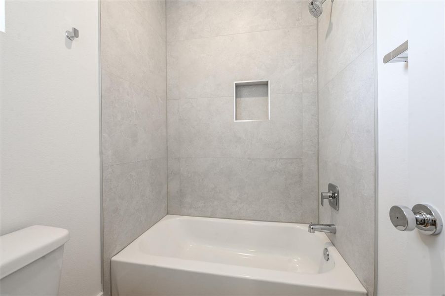 Furnished interior view inside a new home in , Houston (Image 8).