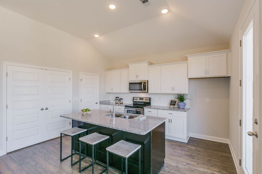 Representative furnished interior of a home built from the Hampshire by Parkside Builders in Givens Park, Chattanooga (Image 10).