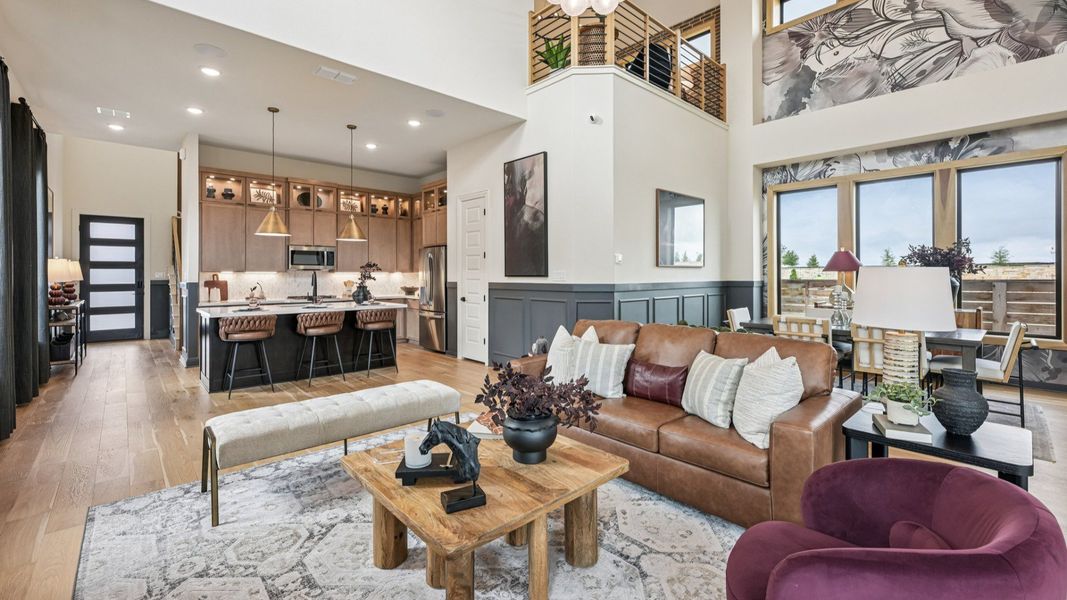 Representative furnished interior of a home built from the Hemingway I by DRB Homes in Flora, Hutto (Image 18). Representative furnished interior of a home built from the Hemingway I by DRB Homes in Flora, Hutto (Image 18).