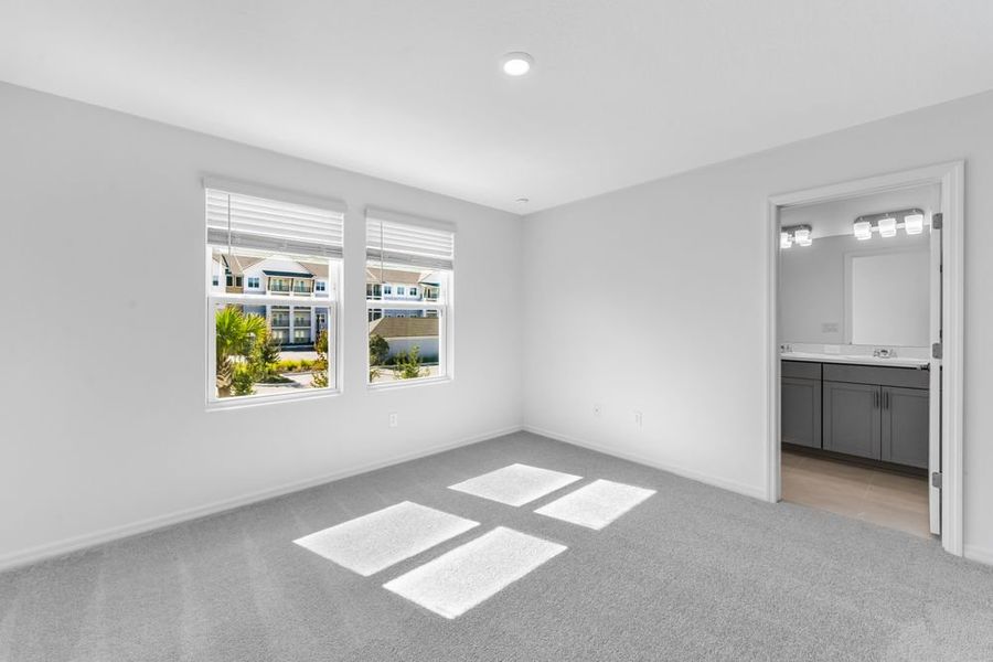 Spacious, unfurnished interior of a new home in Vinterra Townhomes, Nokomis (Image 9).