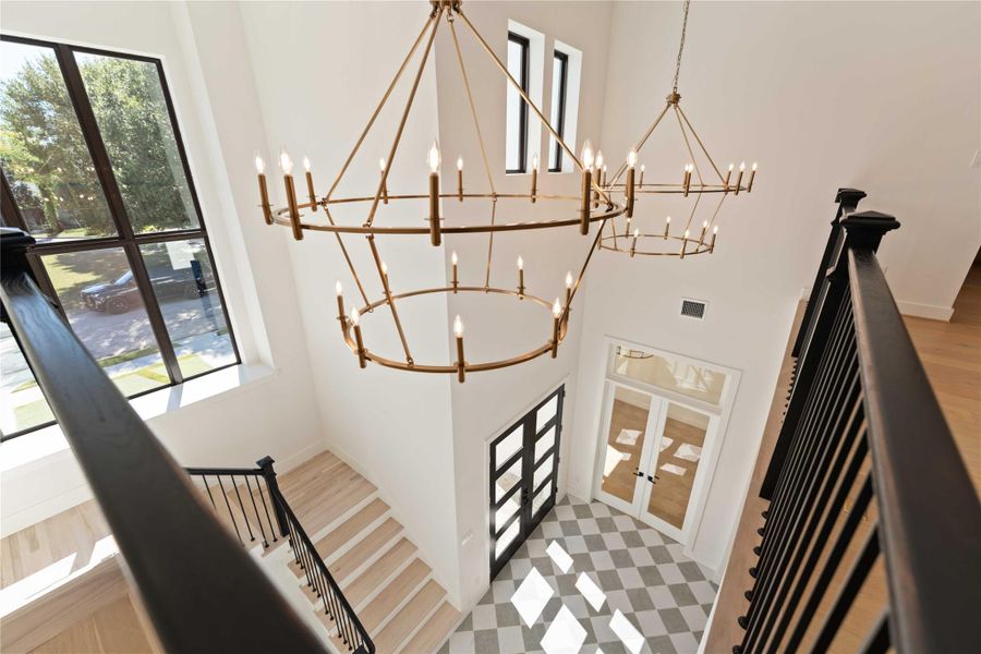 Close-up of interior finishes inside a home in , Houston (Image 12).