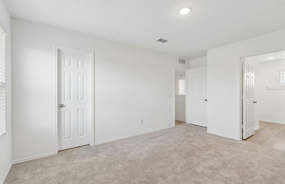 Primary suite with private bath