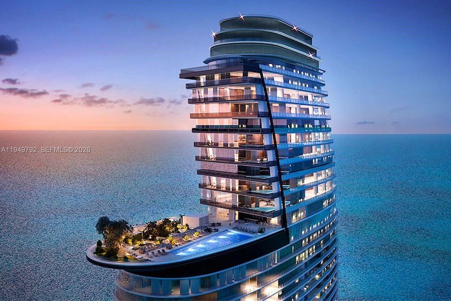 Condo located in Miami, FL showcasing its design and architecture (Image 5).