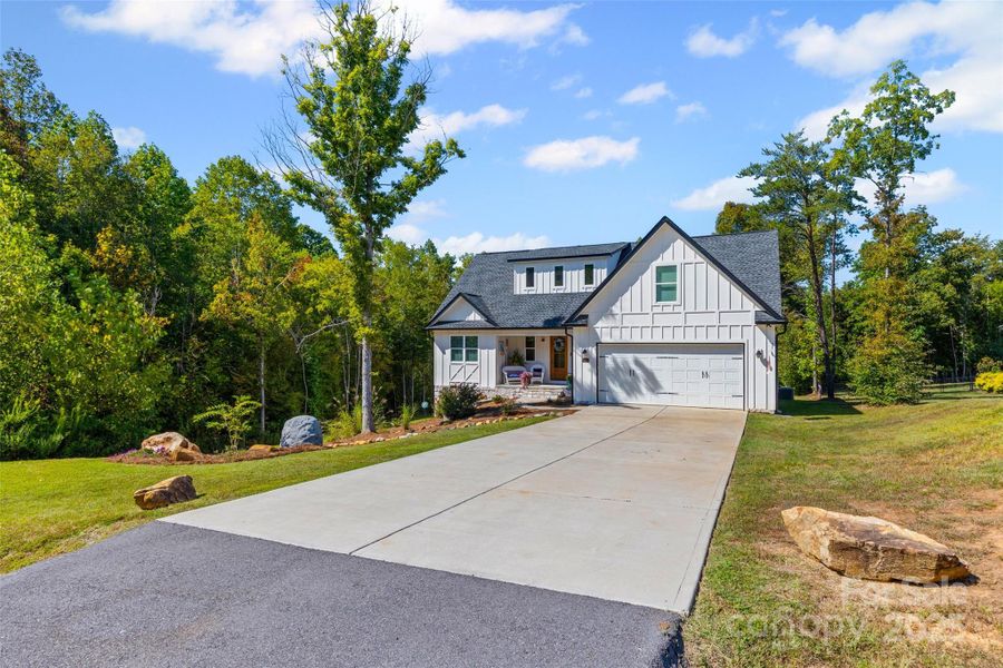 Front exterior of a new home in , Clover, SC, highlighting curb appeal (Image 2). Front exterior of a new home in , Clover, SC, highlighting curb appeal (Image 2).