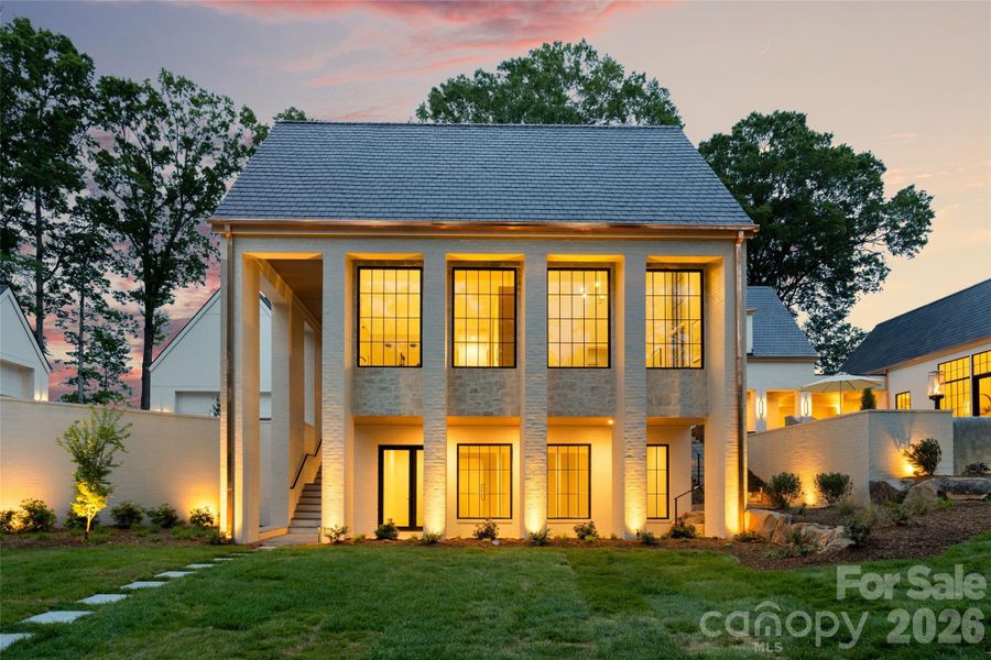Exterior details and patio area of a home in , Charlotte (Image 22).
