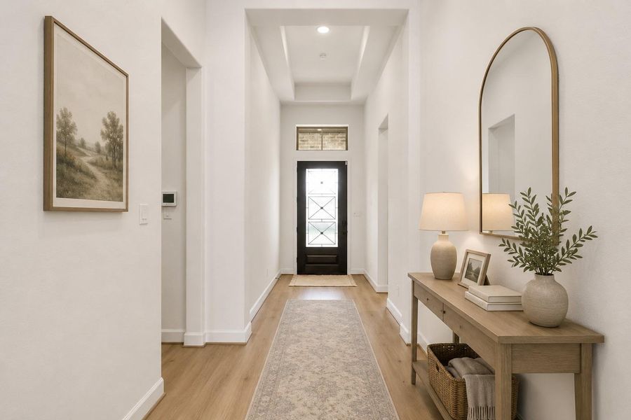 *VIRTUALLY STAGED* Front entrance