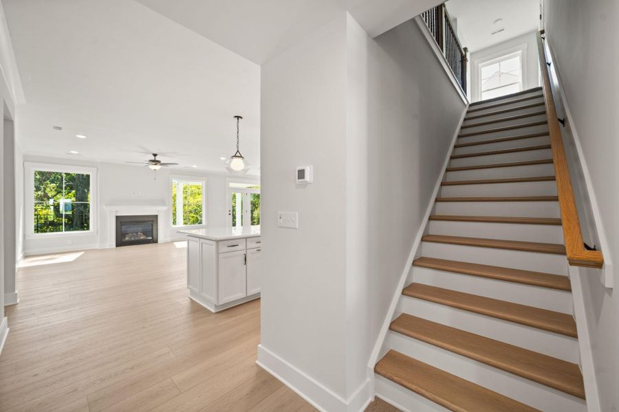 Spacious, unfurnished interior of a new home in Fiddler's Ridge, Advance (Image 13).