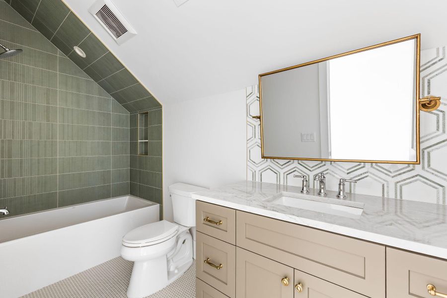 Furnished interior view inside a new home in , Johns Island (Image 11).