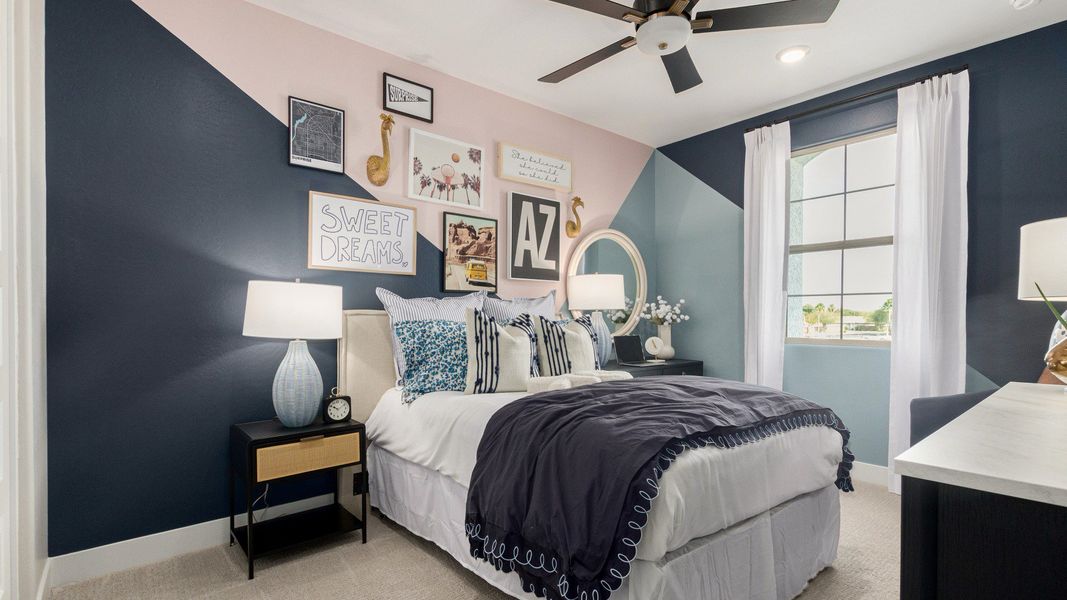 Representative furnished interior of a home built from the The Camille by DRB Homes in Surprise City Center, Surprise (Image 18).