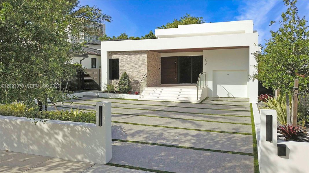 Exterior details and patio area of a home in , Miami (Image 25). Exterior details and patio area of a home in , Miami (Image 25).